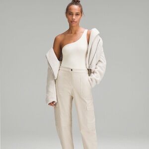 Like new lululemon Nulu Wundermost asymmetrical body suit